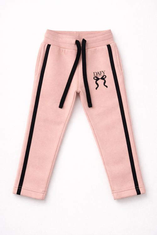 Dafy | Cashmere Pink Cotton Pants.